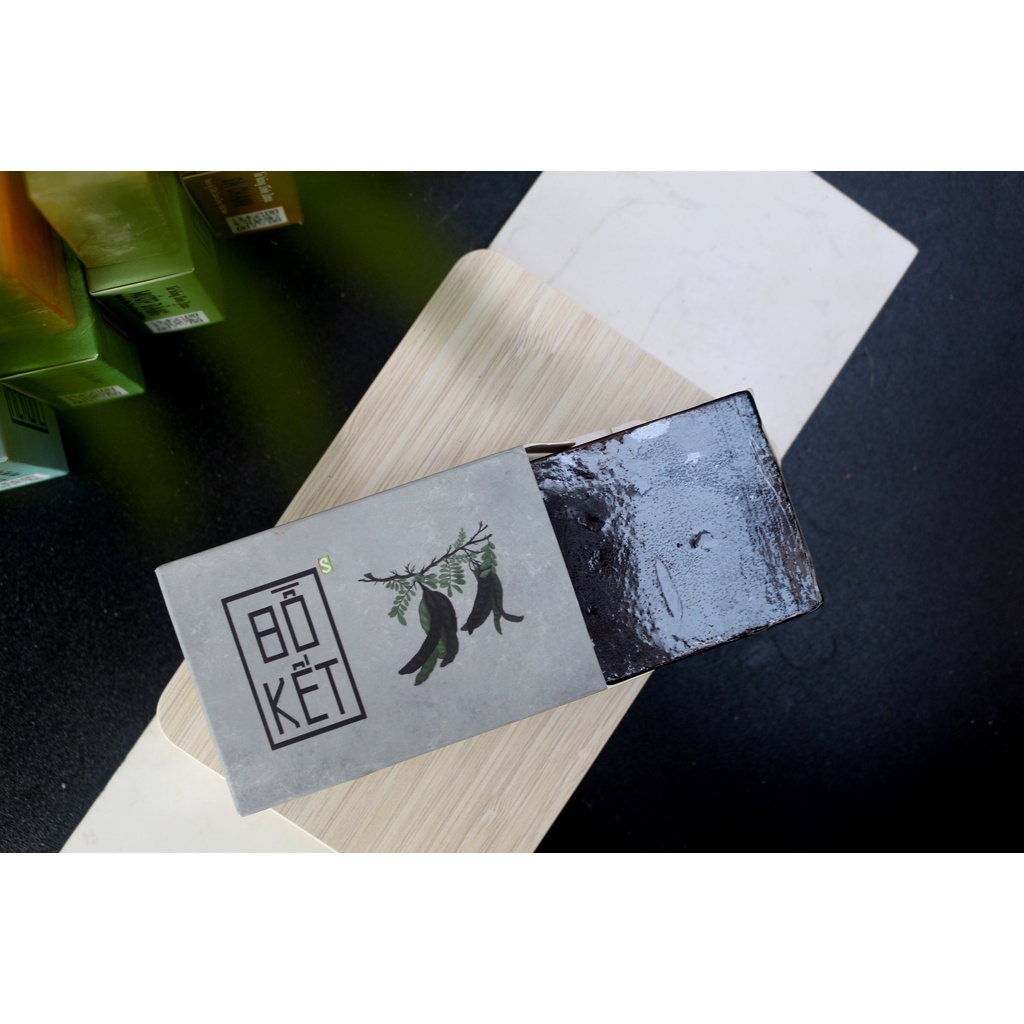 Xà Bông Bồ Kết HTX Sinh Dược 100g Thiên Nhiên