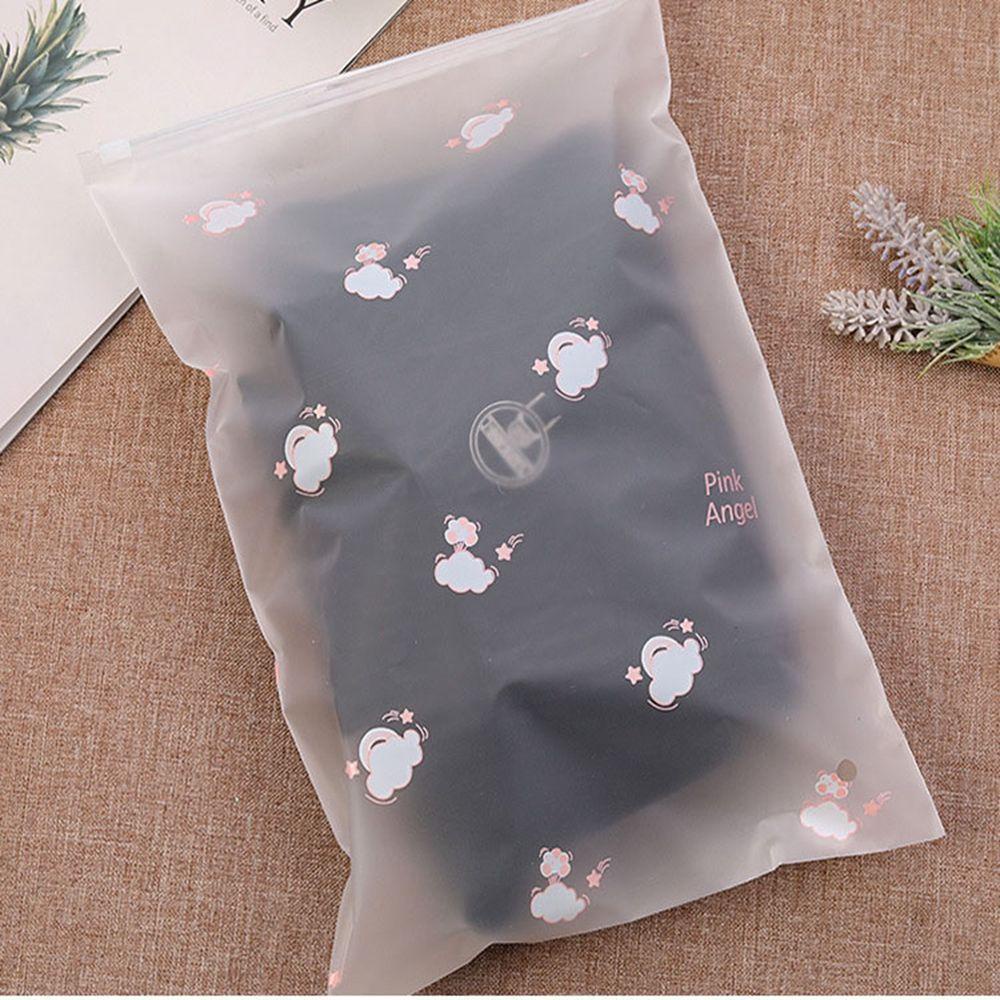Bộ 5 / 10 Túi Đựng Giày Chống Thấm Nước Có Khóa Kéo 6 Kích Cỡ Tiện Dụng