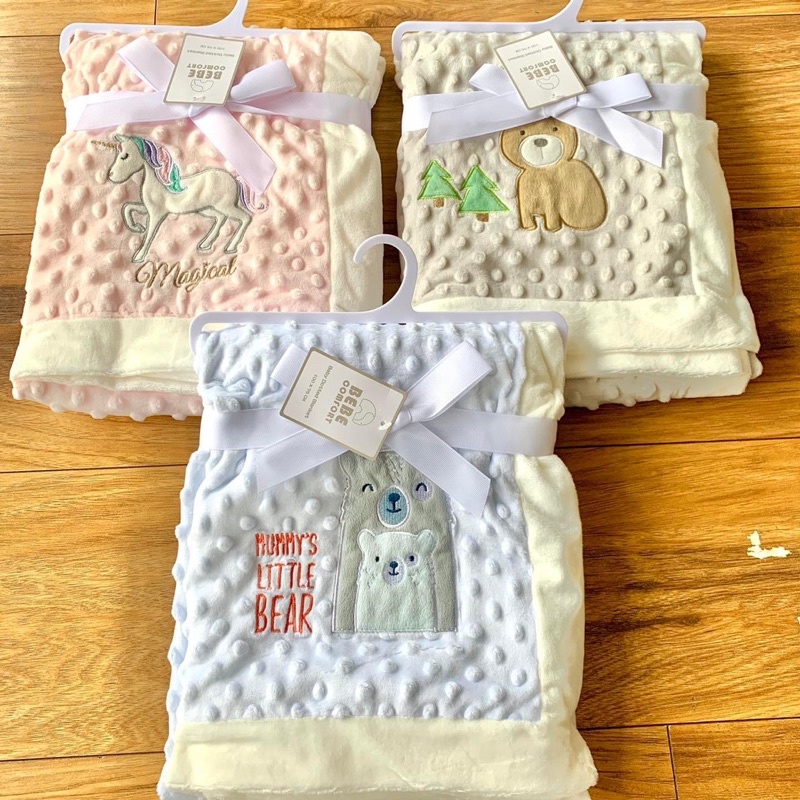 Chăn lông cừu Bebe comfort cho bé mềm mại hàng cao cấp