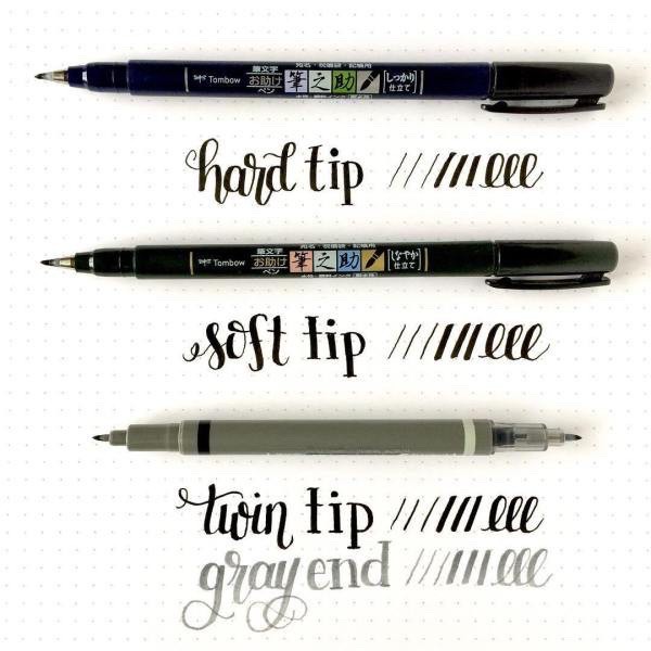 Bút viết thư pháp TOMBOW FUDENOSUKE Brush Lettering