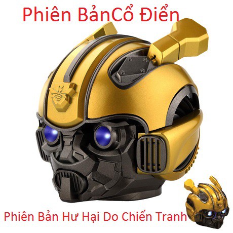 Loa Bluetooth mini 𝑭𝒓𝒆𝒆𝑺𝒉𝒊𝒑 Loa Bluetooth giá rẻ Mẫu cổ điển Transformers Bumblebee max ngầu