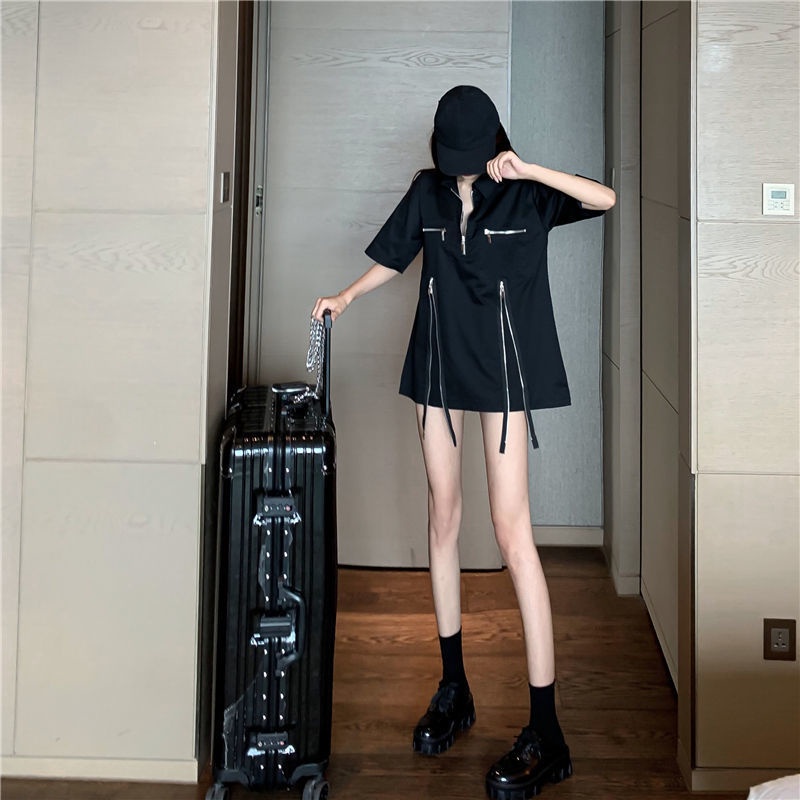 Áo Sơ Mi Nữ Tay Ngắn Phong Cách Hong Kong Cổ Điển Hàng Mới Thời Trang Mùa Hè