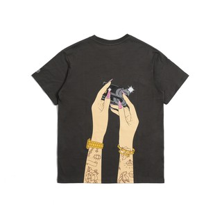 Áo thun "BLACK CARD" TEE IN GREY [ Smaker ]