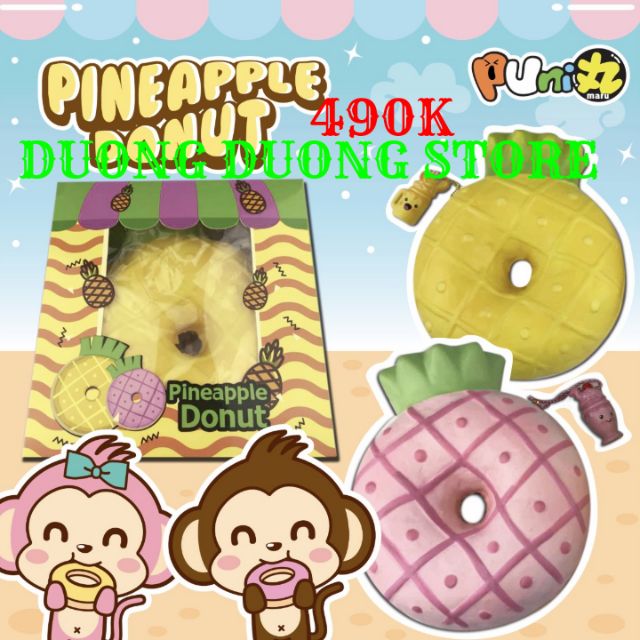 SQUISHY DONUT DỨA PUNIMARU