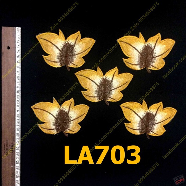 5 lá bướm - Vàng nghệ