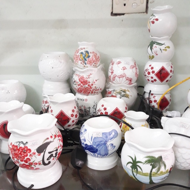 Đèn xông tinh dầu size nhỡ