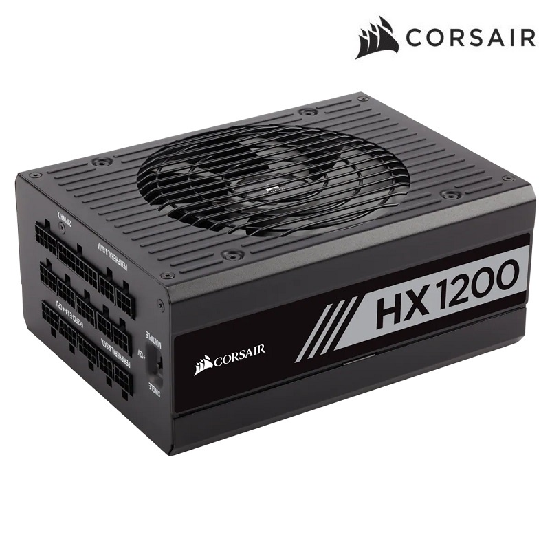 Nguồn máy tính Corsair HX1200 1200w 80 Plus Platinum -Fully Modular PSU - CP-9020140-NA