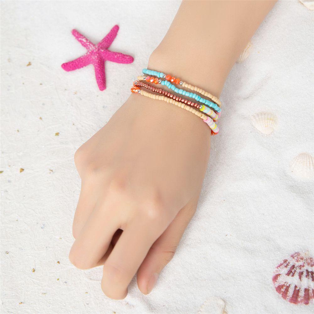 Dây Đeo Mắt Kính Xỏ Hạt Nhiều Màu Hình Hoa Cho Nữ