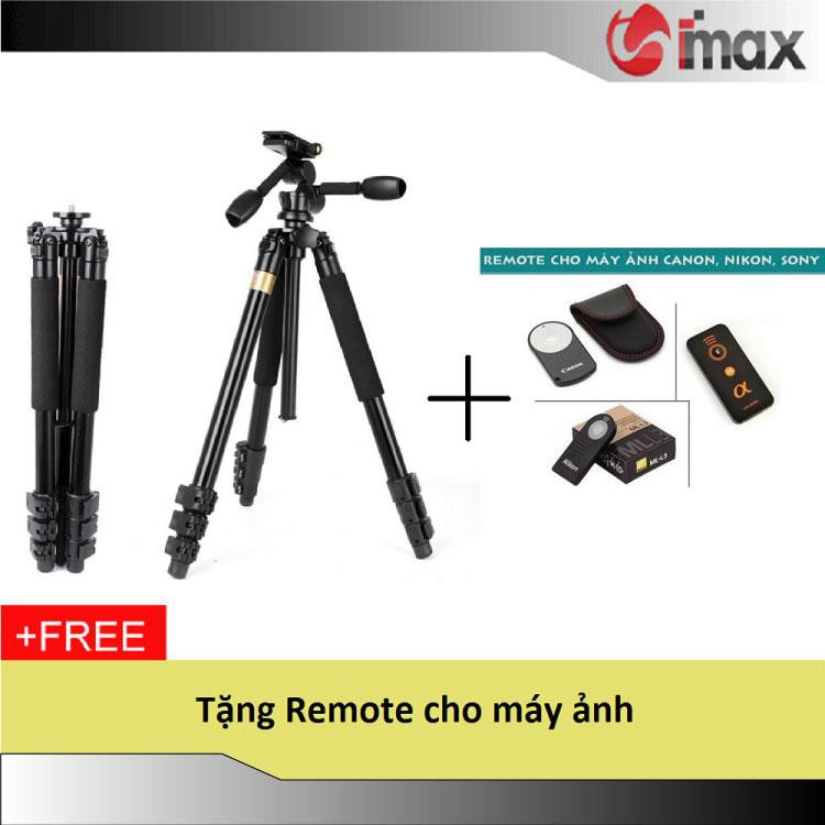 Chân máy ảnh Tripod Beike Q-620 + Remote cho máy ảnh