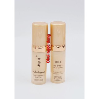 [Hàng chính hãng]Tinh chất chống lão Sulwhasoo concentrated Ginseng renewing Serum 5ml