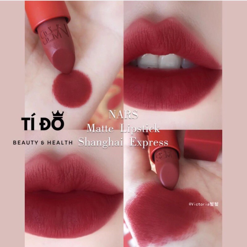 NARS - Son Thỏi Matte Lipstick BẢN GIỚI HẠN màu SHANGHAI EXPRESS