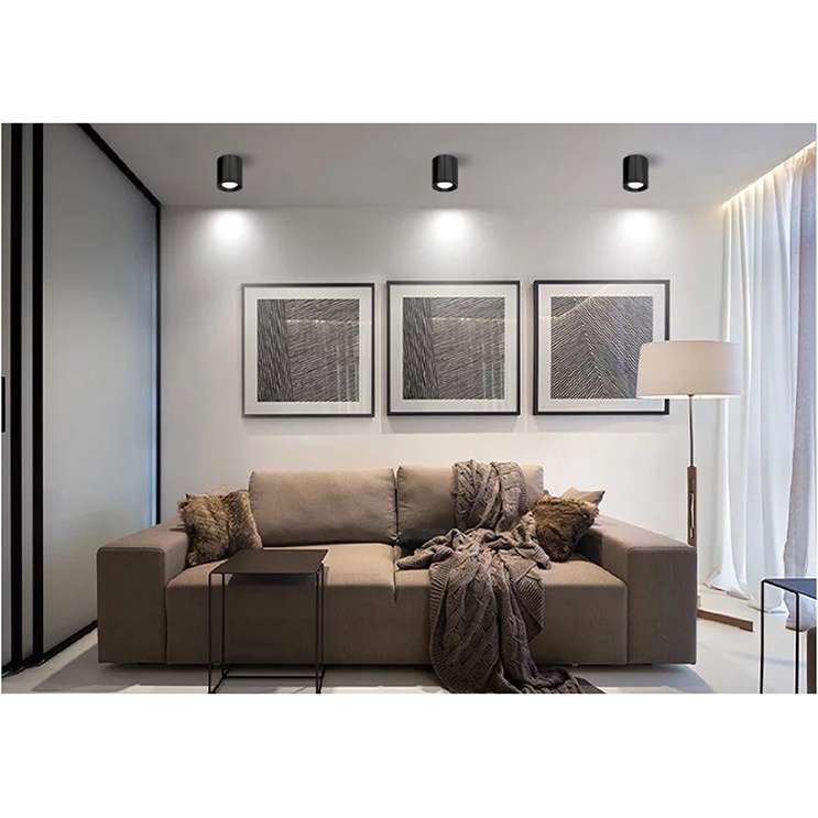 Đèn lon - ống bơ nổi trần trang trí 10W, 12W, 15W
