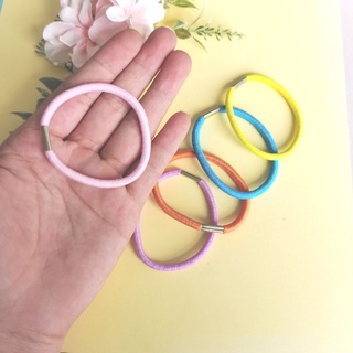 Cột tóc khóa ngựa giản đơn - Nhiều màu (1 cái)