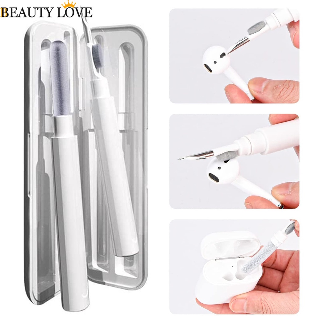 [Mới] Bút Làm Sạch Tai Nghe Bluetooth / Ống Kính Máy Ảnh / Điện Thoại Đa Năng Chống Tắc Nghẽn