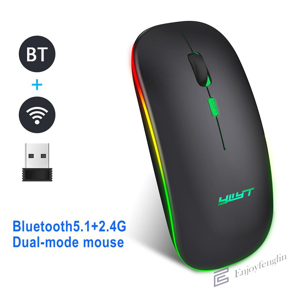 Chuột Không Dây Kết Nối Bluetooth 2.4g