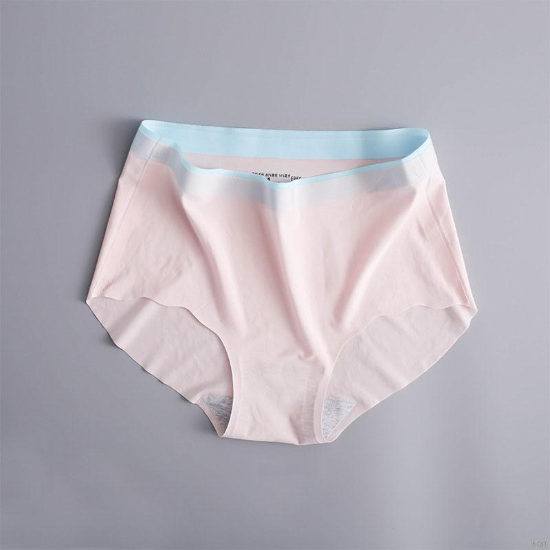 Quần lót cotton giấu đường may thoáng khí thoải mái cho nữ