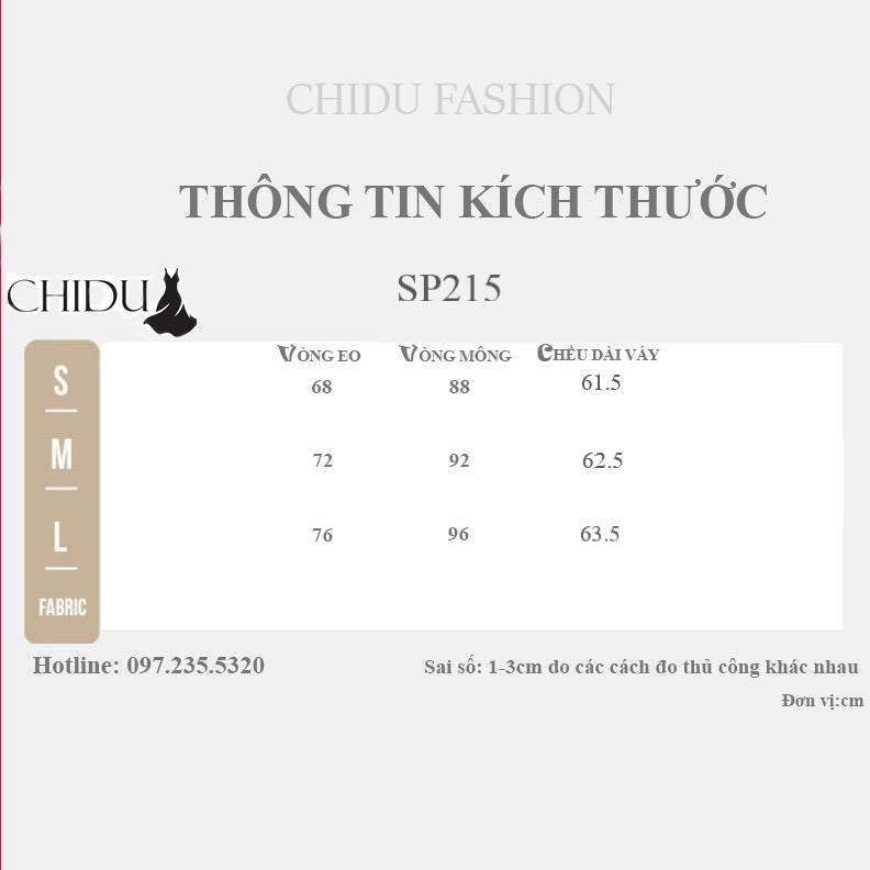 [ Mã WASTRUN4 giảm 10% tối đa 30K đơn 99K] CHIDU chân váy ly sườn tôn dáng SP215 | BigBuy360 - bigbuy360.vn
