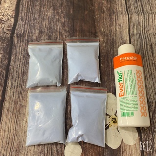 Bột tẩy tóc loại tốt (màu xanh) tặng kèm trợ dưỡng