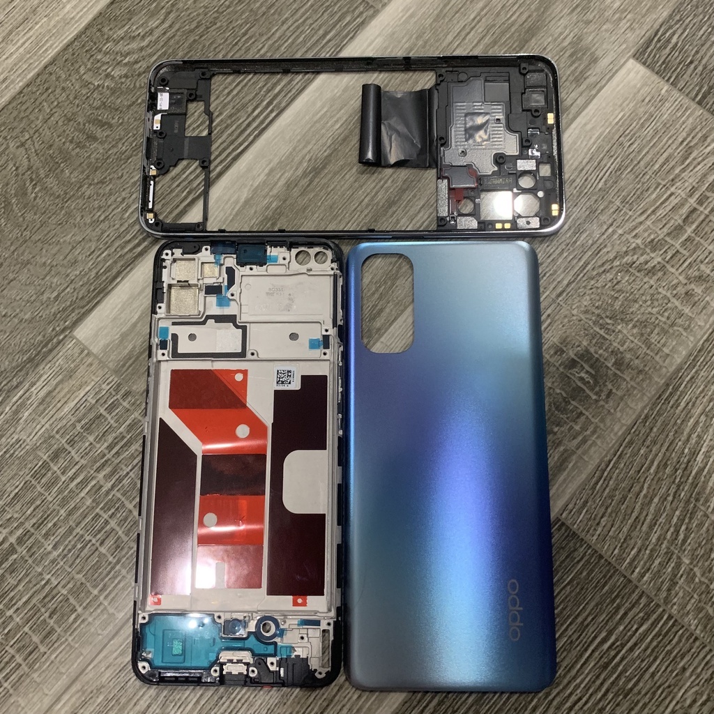 Bộ vỏ khung viền Oppo Reno 4 zin