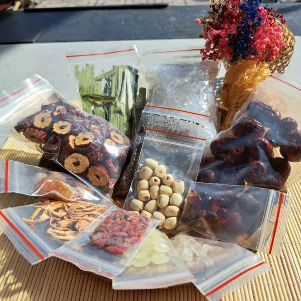 Chè Dưỡng Nhan Tuyết Yến DMN House, Set Nấu Chè Dưỡng Nhan 350gr nhiều vị