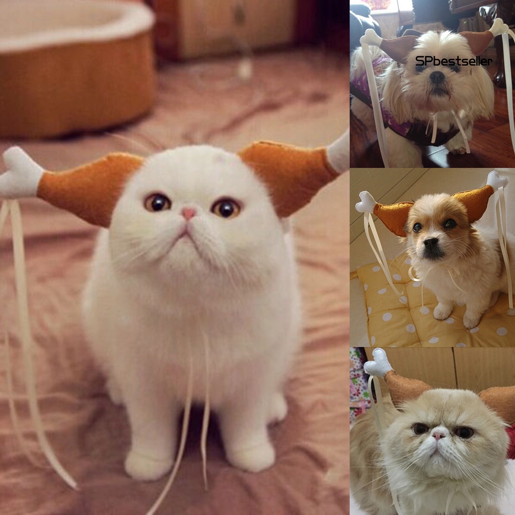 Cài Tóc Hình Gậy Đánh Trống Ngộ Nghĩnh Cho Thú Cưng