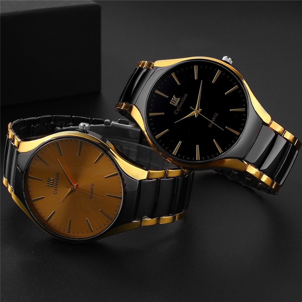 Đồng Hồ Đeo Tay Nam Dây Thép Không Gỉ Phong Cách Thời Trang