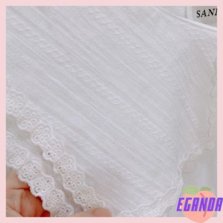 Áo babydoll 2 bèo cổ, áo sơ mi cổ 2 vạt bánh bèo, áo vải đũi mát chất siêu đẹp(ảnh thật- cận chất) đẹp