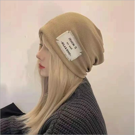 Mũ len vá nối cá tính