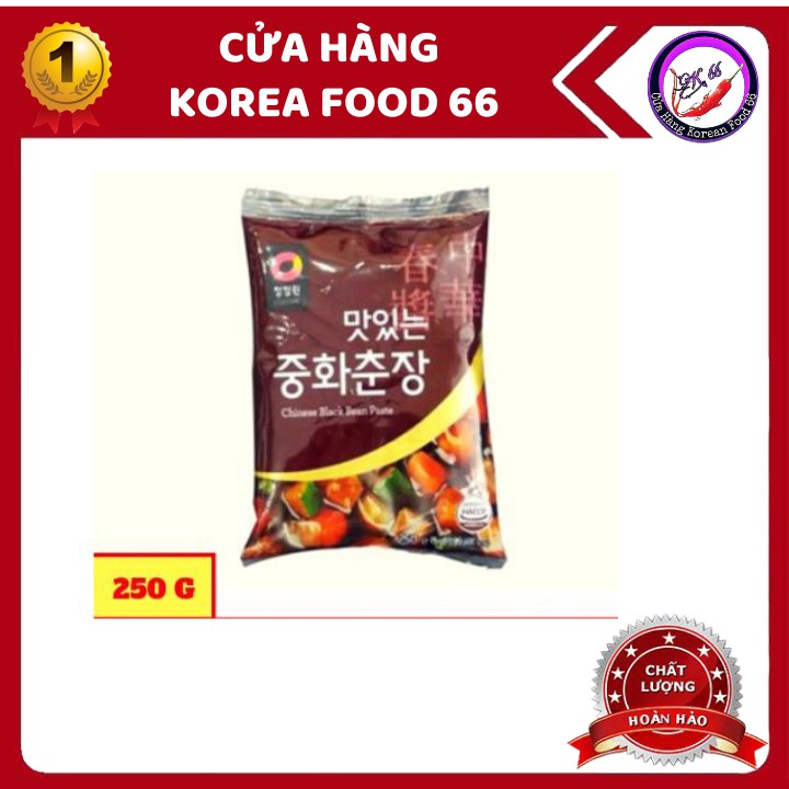 Sốt Tương Đen Hàn Quốc 250g [ Làm Mì Tương Đen ]