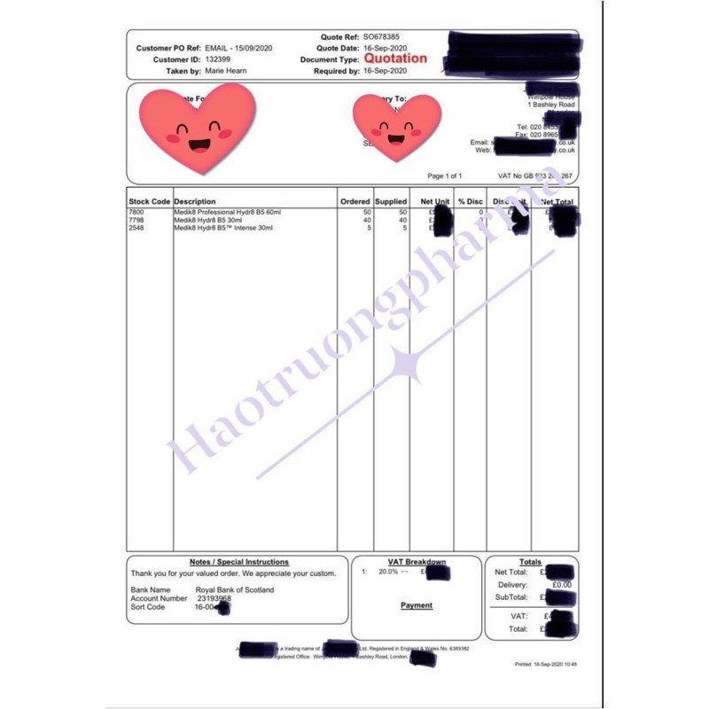 Serum B5 Medk8 serum phục hồi cấp ẩm Medik8 Hydr8 B5 Hydration 60mli
