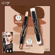 Tạo Khối 2 Đầu Ashley Stereo V-Face Contour & Highlight Duo Stick | BigBuy360 - bigbuy360.vn