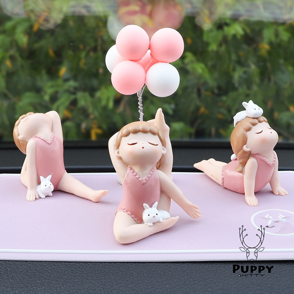 Chú Thỏ Hoạt Hình Tập Yoga Ngộ Nghĩnh Đáng Yêu