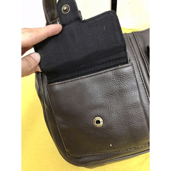 Túi đeo vai da thật