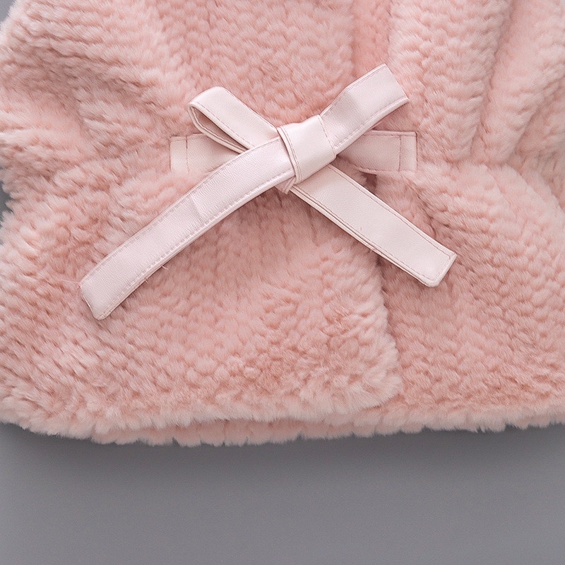 Áo Khoác Không Tay Thoải Mái Thời Trang Thu Đông Cho Bé Gái 1-5 Tuổi