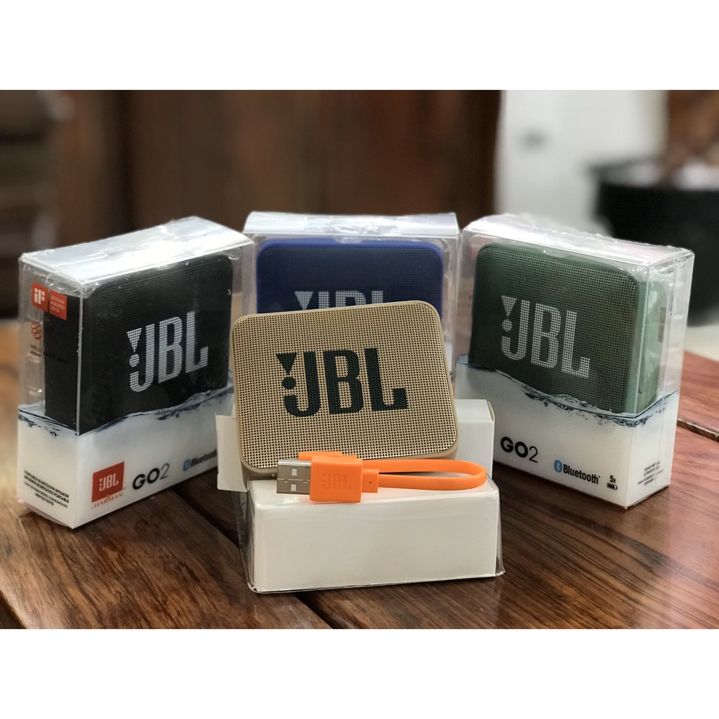 Loa Bluetooth JBL GO 2 - 3.1W - Chống nước IPX7