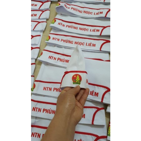 Combo 5 Mũ cano in huy hiệu măng non