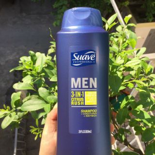 Sữa tắm gội xả suave Men 3in1 cho nam của mỹ chai 828ml