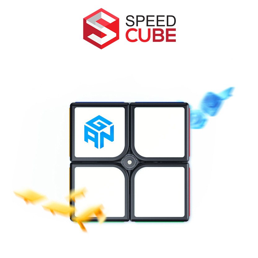 Rubik GAN 2x2 RSC Cao Cấp Viền Đen, Rubik 2x2x2 Chính Hãng Gan - Shop Speed Cube