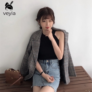 Áo Len Cổ Yếm Quyến Rũ Cho Nữ