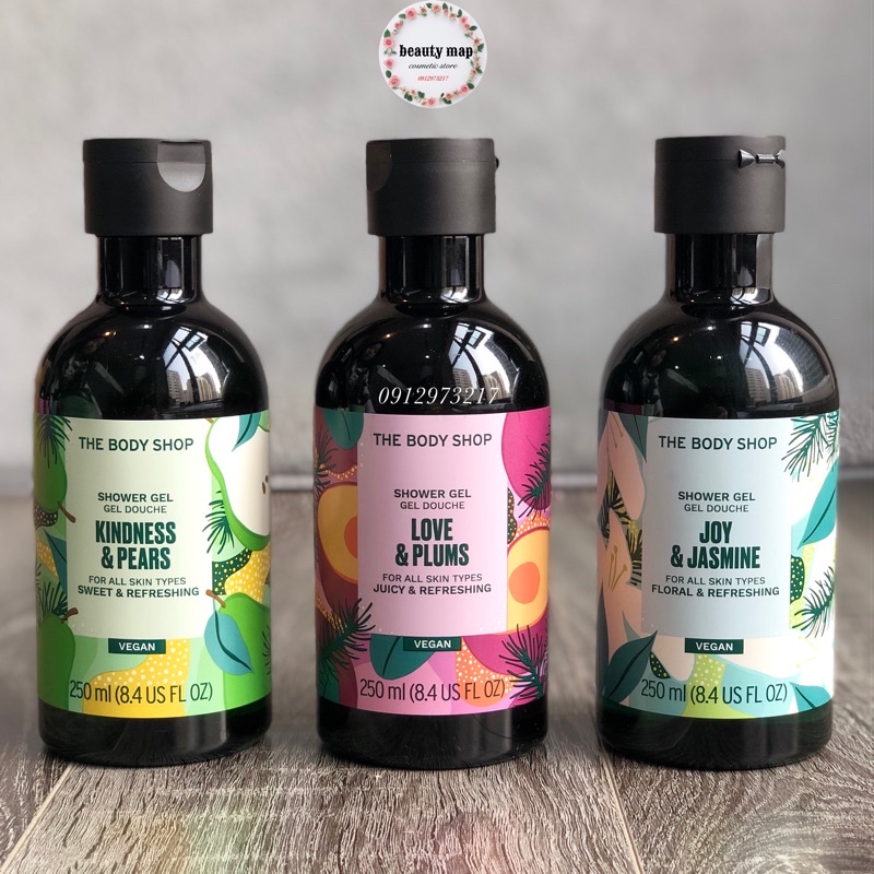 (Mới nhất) Sữa tắm phiên bản giới hạn The Body Shop Xmas 2021