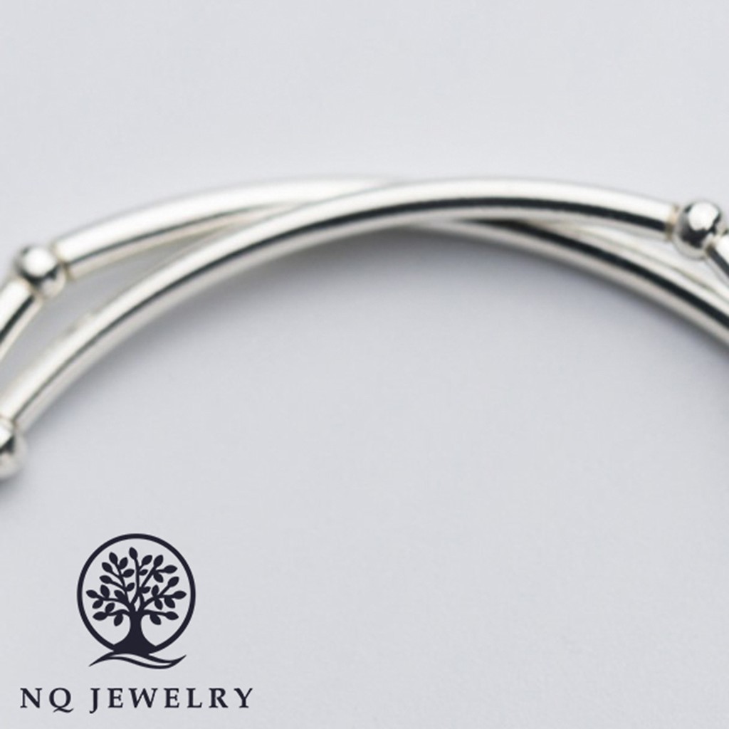 Lắc bạc charm mèo thần tài - NQ Jewelry
