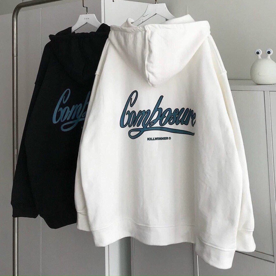 Áo Khoác Hoodie Zip Combosu Vải nỈ Bông Mềm Mịn Phong Cách Ulzzang Unisex Cá Tính Hot Trend Mới