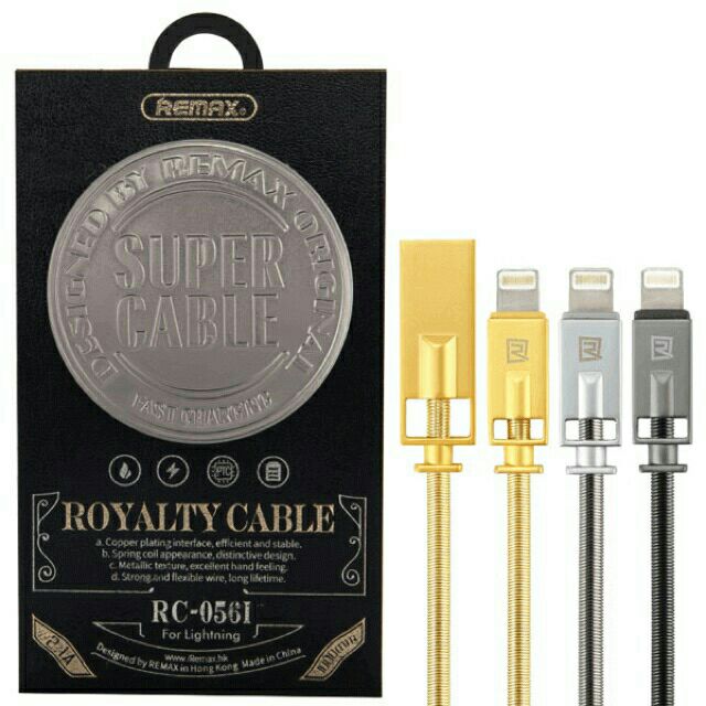 Cáp sạc Super cable Royalty -056i cho Iphone IOS THẾ HỆ MỚI