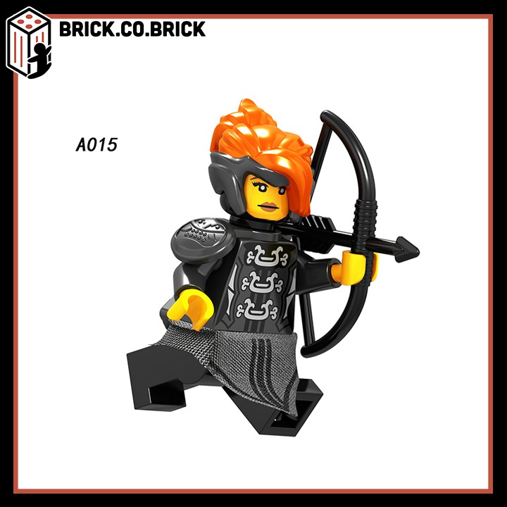 Xếp hình Ninjago Garmadon Non Lego Minifigures - Đồ chơi lắp ráp mô hình sáng tạo Ninja - Misako, Ultra- LeLe A009 016