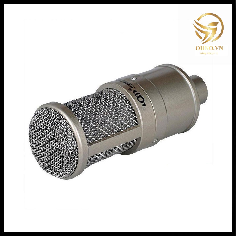 Micro Thu Âm Cao Cấp AQTA AQ 220 Bộ Mic Hát Thu Âm Karaoke - Livestream Chuẩn Chuyên Nghiệp - OHNO VIỆT NAM