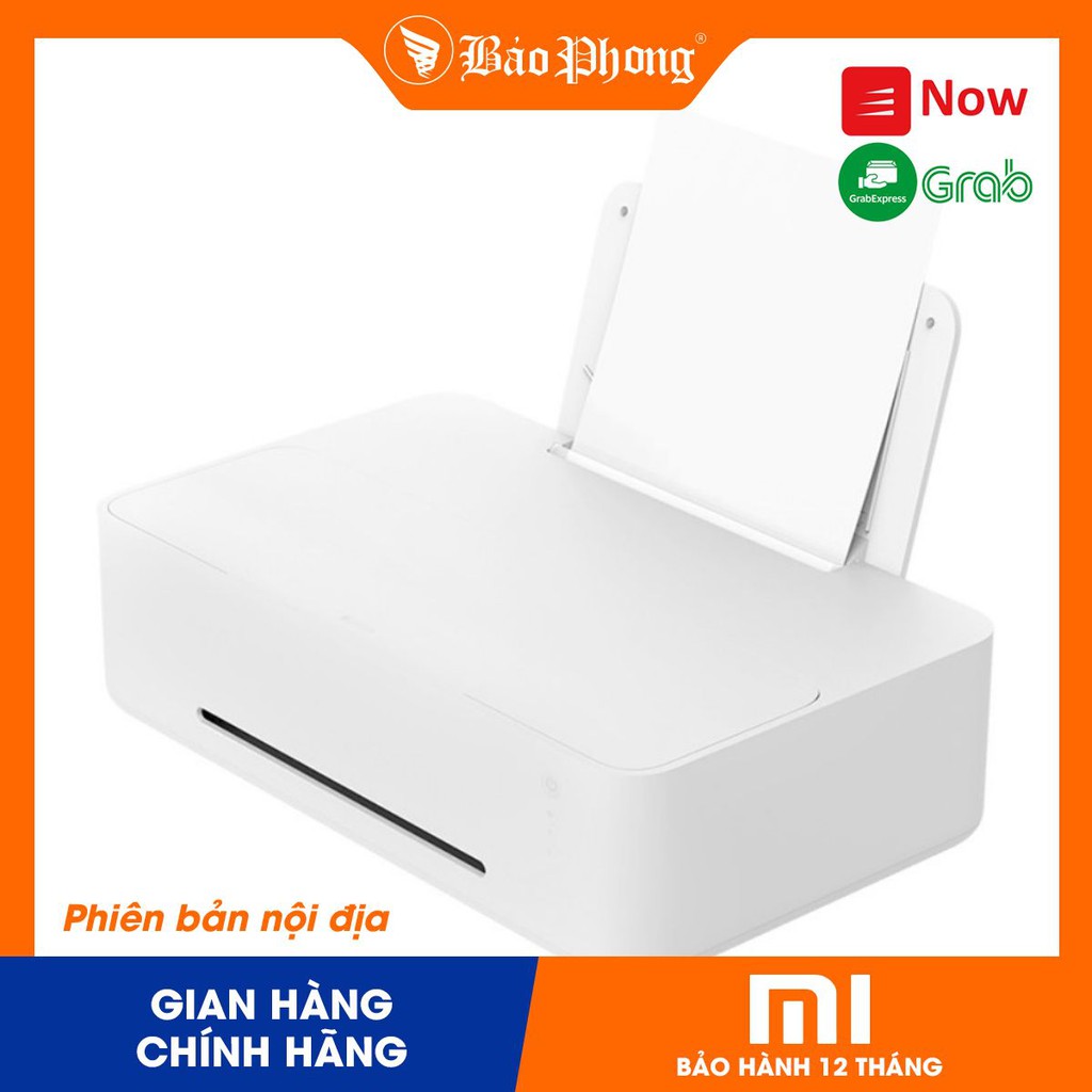 Máy in màu thông minh Xiaomi Mijia Inkjet Printer - Bảo hành 1 năm - điều khiển từ xa kết nối app không dây in trực tiếp