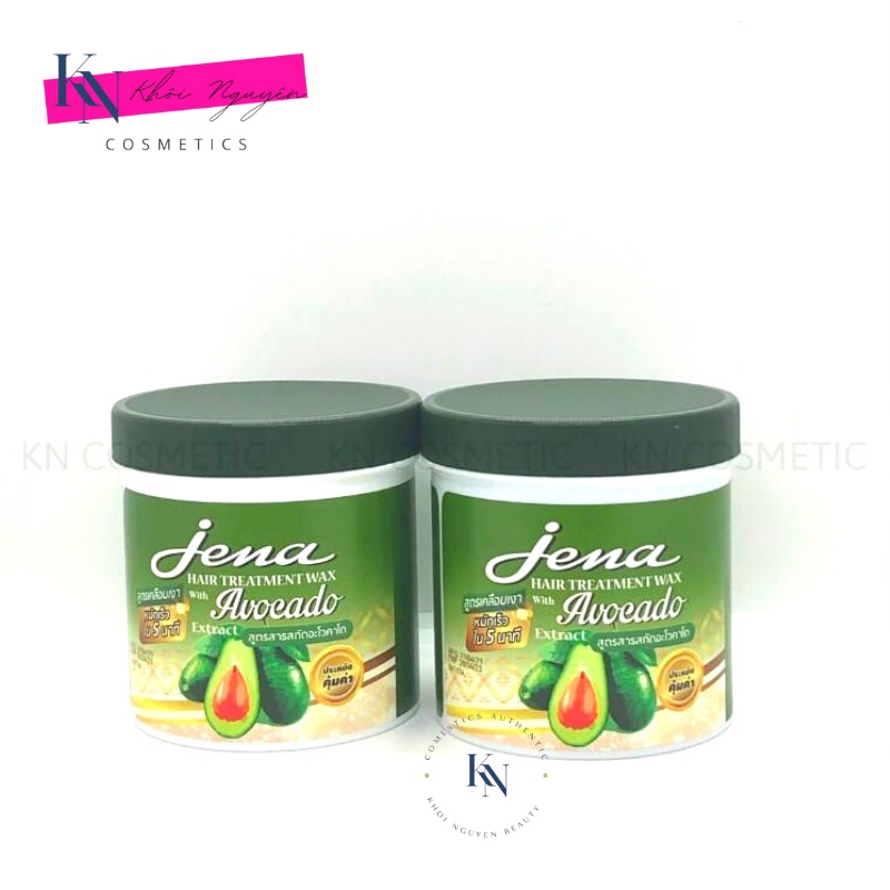 Kem Ủ Tóc Bơ Già Jena Hair Treatment Wax Thái Lan 500ml Siêu Mềm Mượt, Giảm Hư Tổn