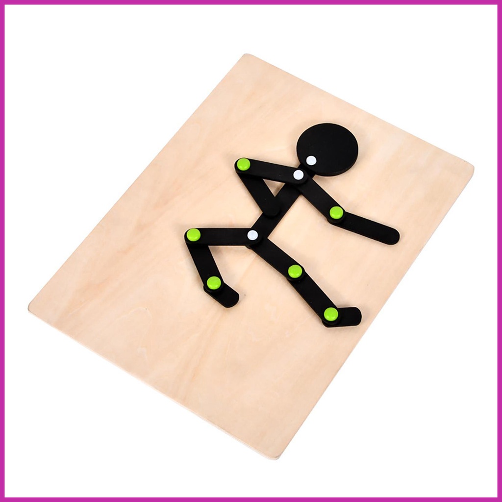 Bộ Đồ Chơi Ghép Hình Thẻ Bài Nhỏ Cải Thiện Sự Tập Trung Cho Bé