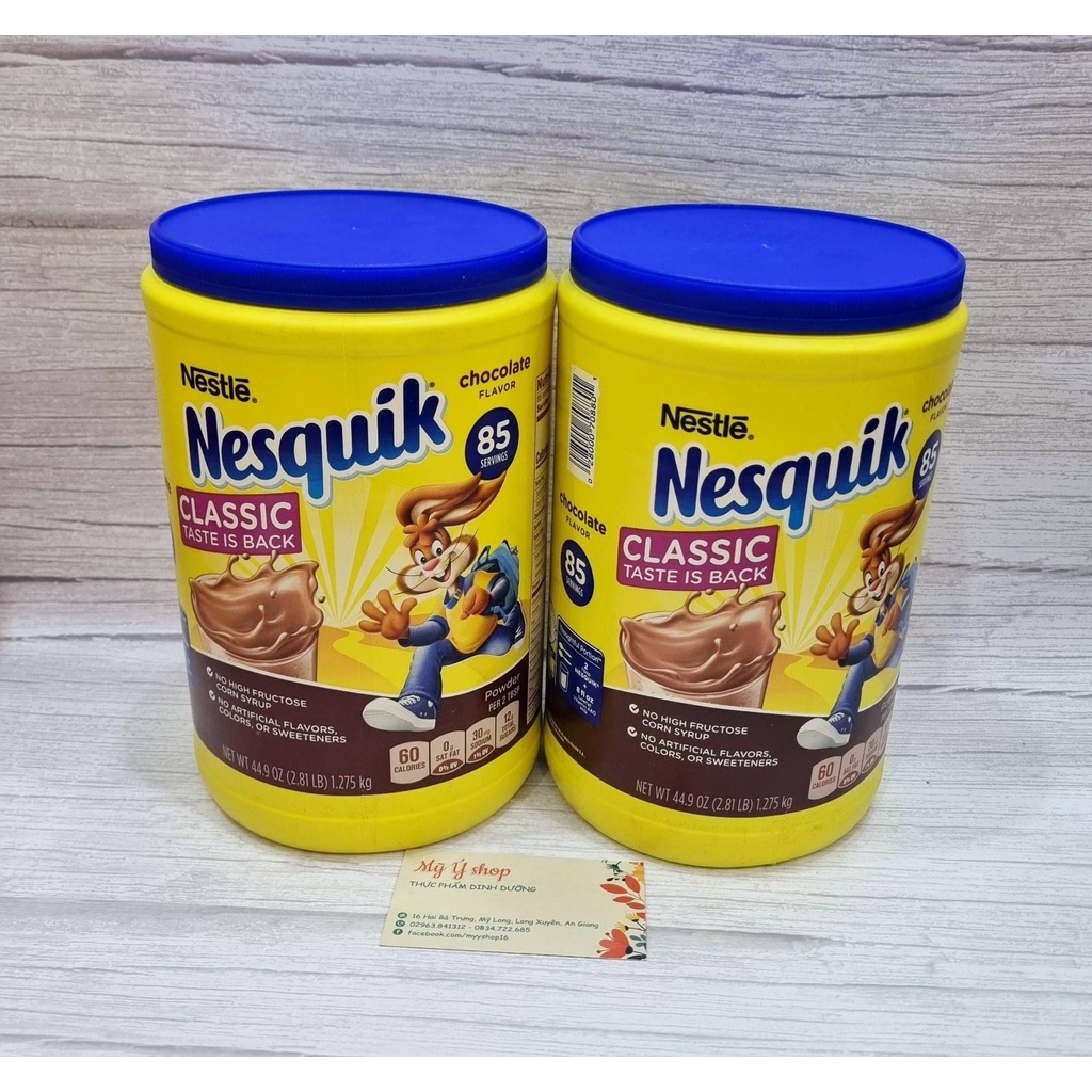 BỘT SỮA CHOCOLATE NESQUIK - MỸ