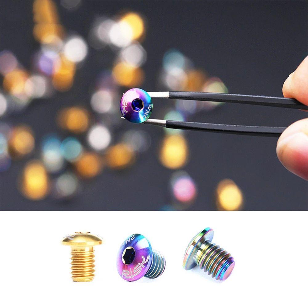 Set 2 / 4 Ốc Vít Cố Định Đĩa Xe Đạp Bằng Hợp Kim Titan TAYLOR1